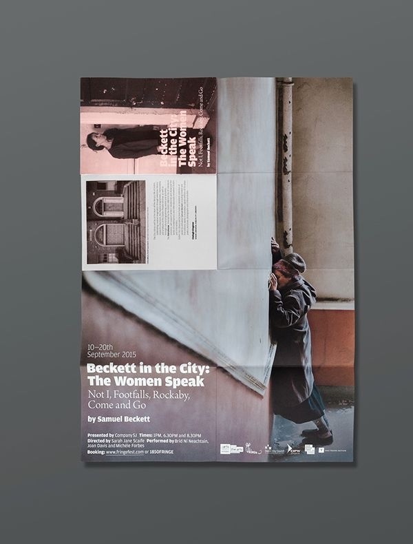 #poster #design #folded #theatre #urbend