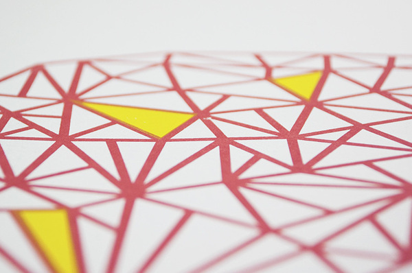 screen print meganprycedesigns.com #red #design #screenprint #yellow #geometric #screen #illustration #silk
