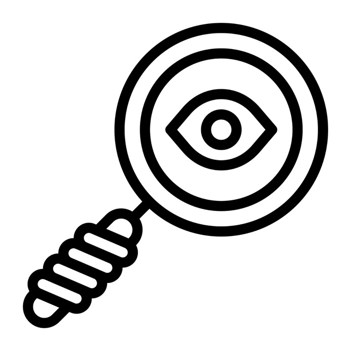 See more icon inspiration related to eye, search, ui, seo and web, loupe, visibility, seo, privacy and magnifying glass on Flaticon.