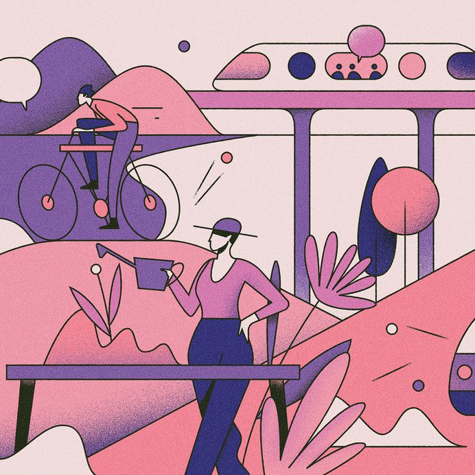 Live drawing for BMW. While a group of bright minds was brainstorming about the future of mobility. Pretty intense 🤯 to create a piece in such a short amount of time, with 10 people in the room. Swipe to see the full thing.. . In the good company of fellow illustrators: @mrsjwignall @rutgerpaulusse @vincentillustrator @owendaveydraws @petergreenwooduk @maucosis @michal_sawtyruk . . . . #BMWGroup #radhub2018 #radhub #timetomove #futureofmobility