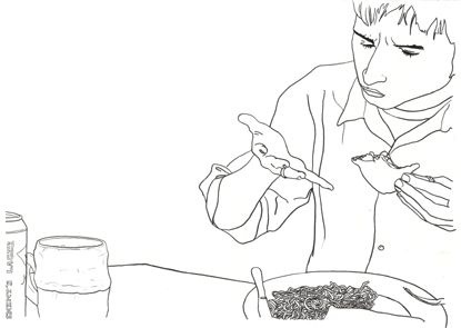 Mick Clarke > Drawings #beer #illustration #food