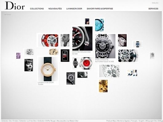 Dior Horlogerie - 13decembre - Séverin Boonne #webdesign