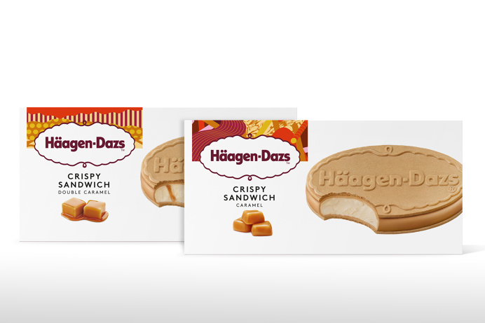 Haagen Dazs #packaging #illustration #pattern #advertising