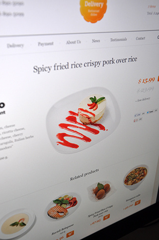 Delivery #delivery #food #web #hezy #dishes