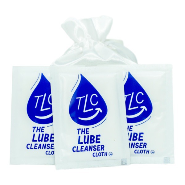 lube cleanser cloth