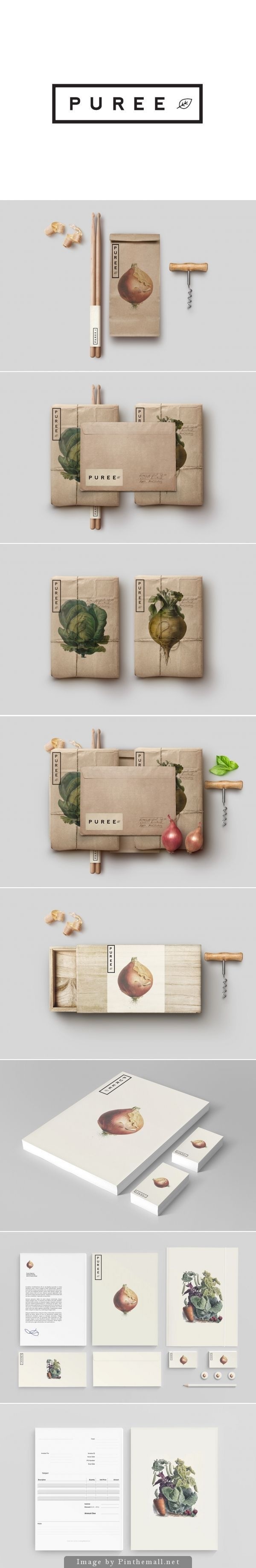 Puree #brand #identity