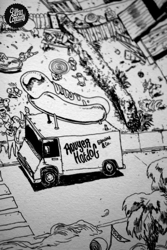 Editions Copains in defringe.com #copains #editions #defringe #illustration #drawing #sketch
