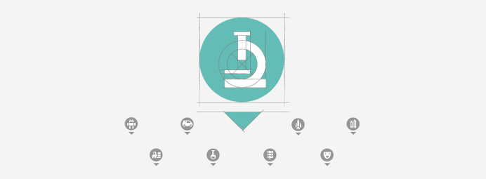 Icons design for an interactive economic map of Paris #grid #pictograms #button #picto #piktogramm #sinnbild pittogramma #pittografia
