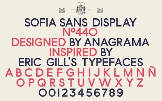 Sofia by Pelli Clarke Pelli Architects on the Behance Network #typography