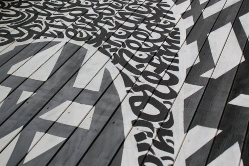 BLAQK #calligraphy #greg #lines #geometry #2012 #blaqk #art #street #papagrigoriou #simek