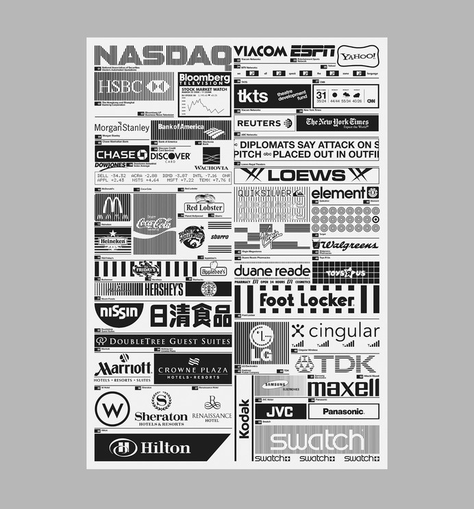 Times Square - Art & Design by D. Kim #poster