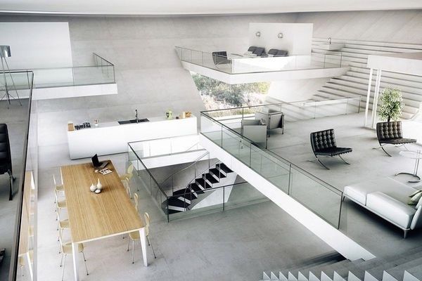Inverted Pyramid House By TNA Architects (3)