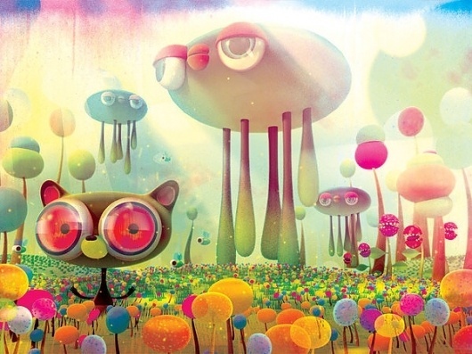 at peace on the Behance Network #digital #illustration #character #art