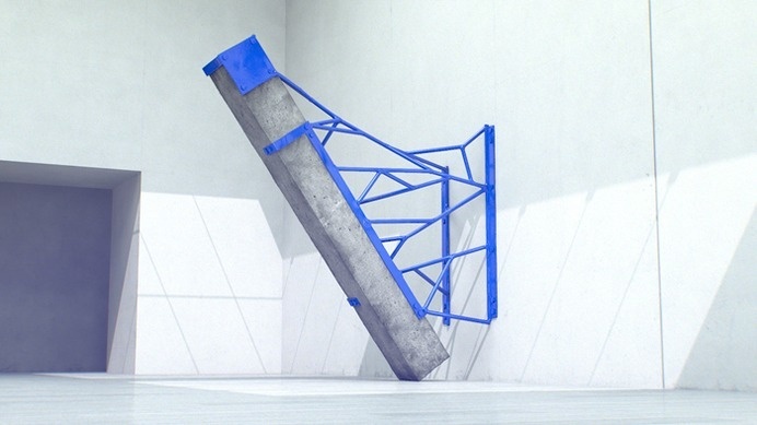 concrete #sculpture #concrete #elasticity #nezet #le #fabrice