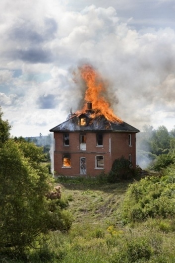 HMAb: The Fundraiser- Lorne Bridgman #photography #fire #house