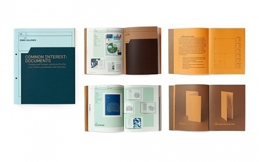 1Publications 2Book Design 3Binding 4Finishing / Studio EMMI: Common Interest: Documents / Collate #format #book
