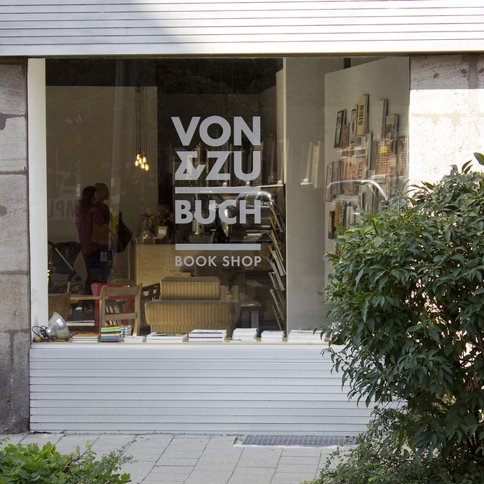 VON & ZU BUCH Window Display #branding #shop #display #books #book #store #identity #retail #window #logo
