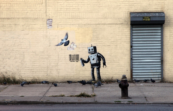 CJWHO ™ (Coney Island by Banksy better in than out ...) #banksy #illustration #art #street #york #new