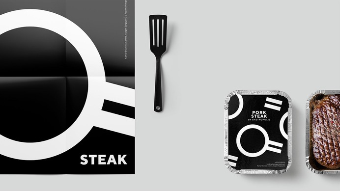 Gastropolis Food Market - Mindsparkle Mag Formascope Design created the branding for Gastropolis, a modern gourmet food market offering different culinary corners in one location. #logo #packaging #identity #branding #design #color #photography #graphic #design #gallery #blog #project #mindsparkle #mag #beautiful #portfolio #designer