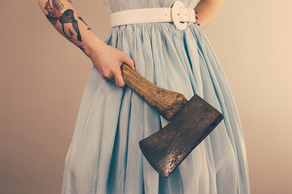 The Axe Wife #ink #tattoo #photography #wife #axe