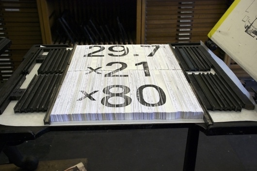tausiroko.com » Project: Re:Use & Re:Make #text #scrap #print #strip #press #type #paper #strips