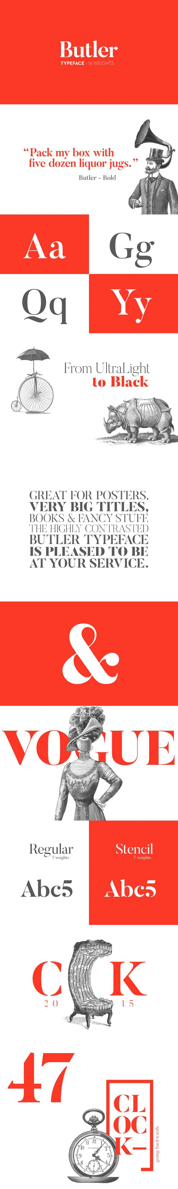 Butler Free Font