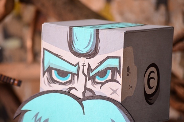 VIKINGO TOY on Behance #arrows #wood #shield #paper #toy #viking