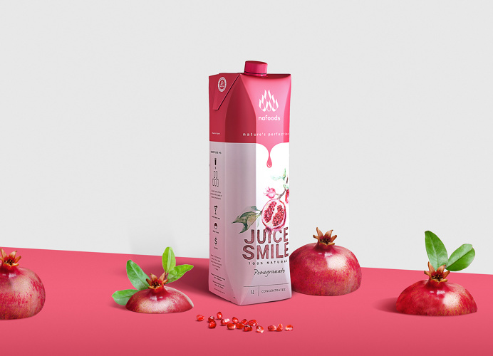 juice packaging design