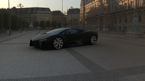 Go Hard or Go Home ! #levo #black #lamborghini #car #style