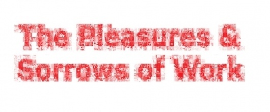 Alain De Botton - Aaron Gillett #gillett #aaron #red #typography