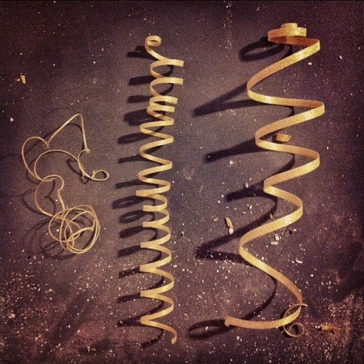 Aaron Black : Brooklyn, NY #curls #worker #aaron #black #wood #plane #art #brooklyn