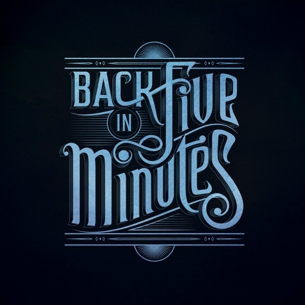 Back in 5 Minutes 2Typography Exhibition on Typography Served #typography