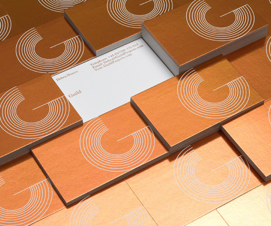 Guild #businesscard #collateral #identity