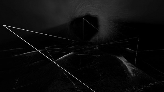 IdN™ Creators® — Misha Shyukin (Aachen, Germany) #ink #geometry #white #lines #installation #black