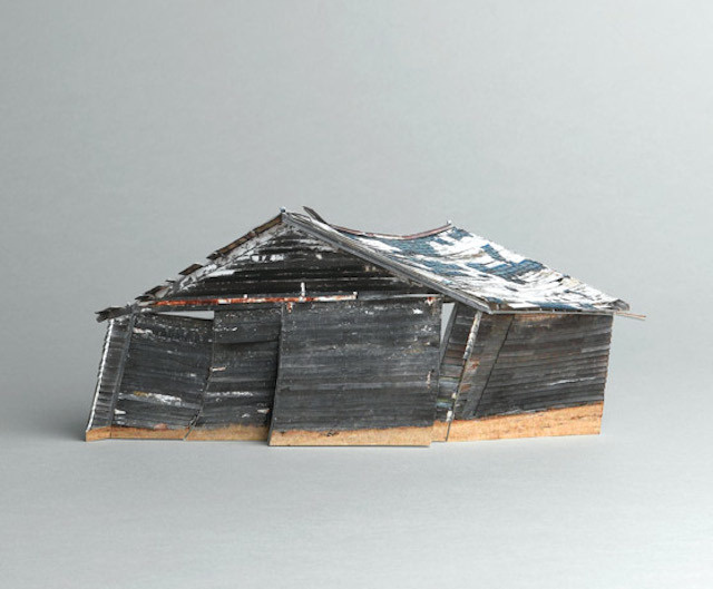 brokenhouses-10 #sculpture #house #art #broken #miniature