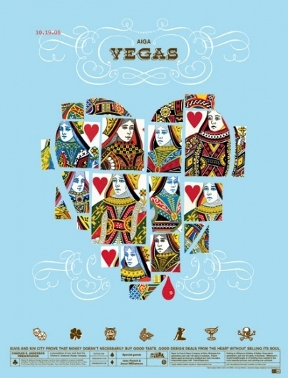 charles s. anderson design co. | AIGA Vegas #csa #vegas #aiga