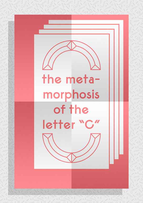 Pablo Abad - Re_Type Expo: reinterpretation of the letter C #poster #typography