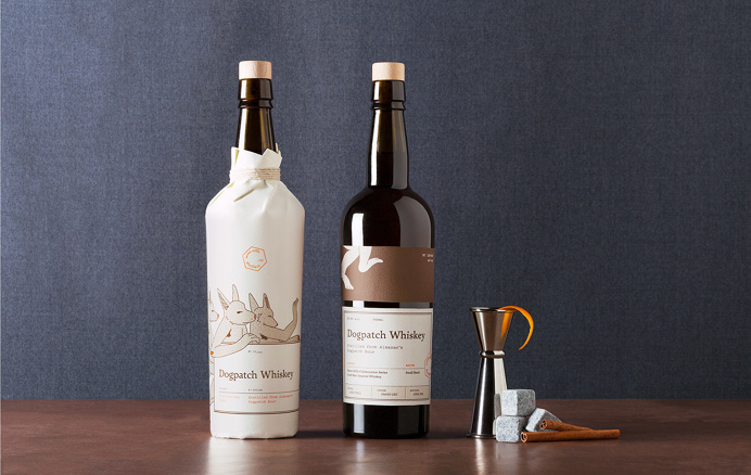 minimal Seven Stills whiskey distillery alcohol packaging branding corporate design bottle san francisco modern minimal designblog inspirati
