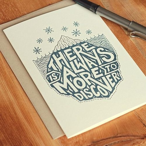 Andrew Frazer #ink #card #print #illustration #pen #typography