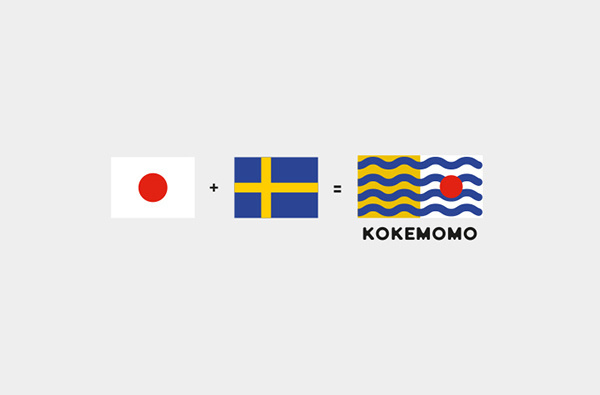KOKEMOMO (1), William SÃ¶rqvist, Ana Tran #sã¶rqvist #sweden #william #kokemomo #flag #logo #ana #tran #japan