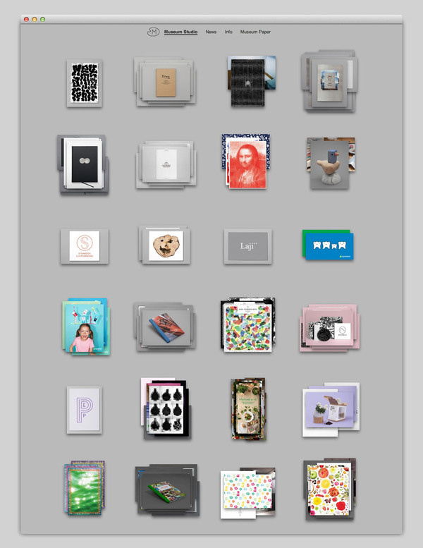 Museum Studio #website #layout #design #web