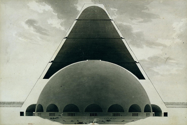 Shall I project a world? but does it float #future #illustration #architecture