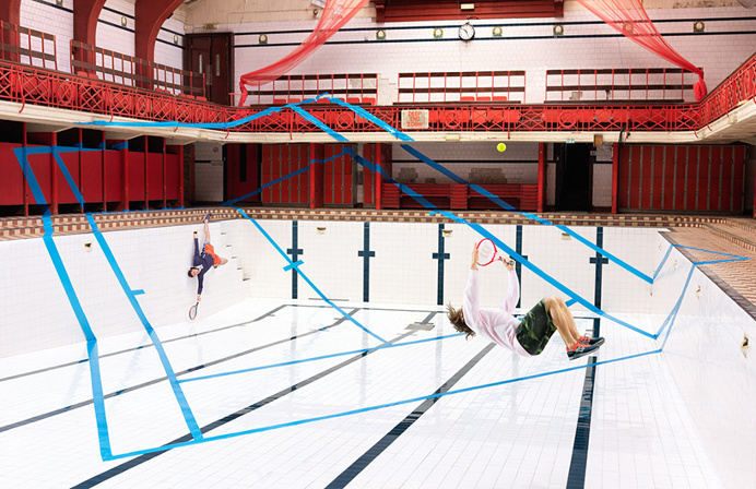 Joseph Ford Plays With Perspective In An Abandoned Swimming Pool