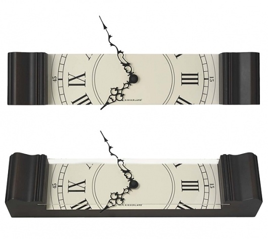 kikkerland sliced grandfather clock | urban taster #clock #product