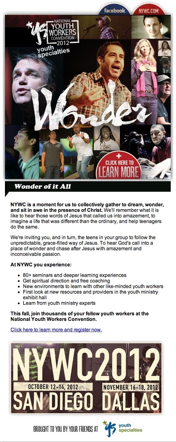 Youth Workers #youth #subscribe #design #emailer #workers #newsletter