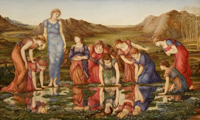 The_Mirror_of_Venus_Edward_Burne-Jones.jpg (3963×2388)