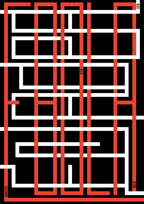 Poster - nicolas brivio | grafik #labyrinth #black #europa #poster #plakat #ebola