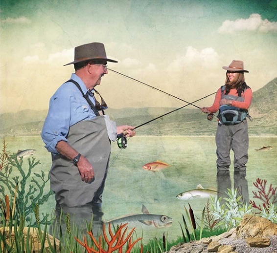 Sonia Roy / Southwest magazine / Dallas A nice story that will make you want to go fishing with your family. Sonia Roy succeed this nice bet
