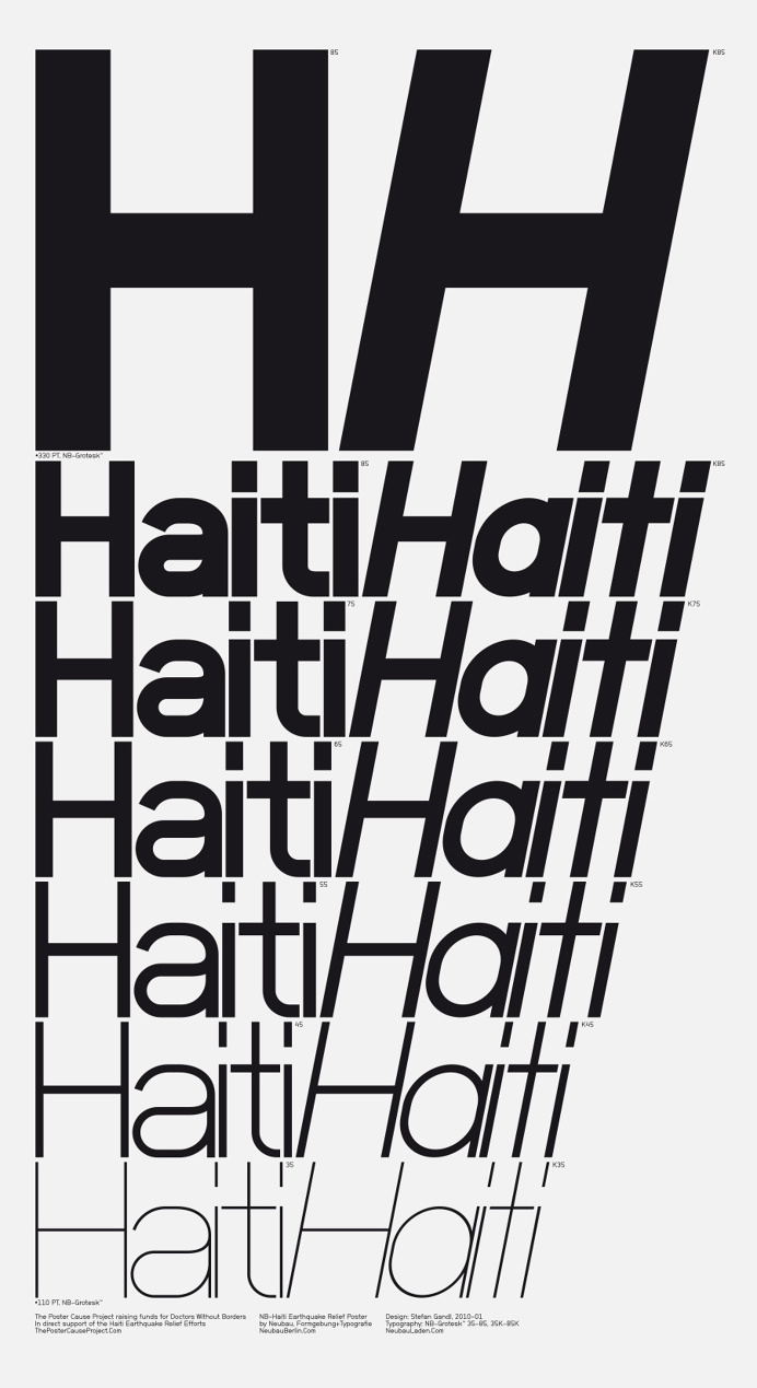 Neubau-Haiti, Disaster Series (2010) on Behance