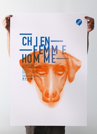 Chien Femme Homme #design #graphic
